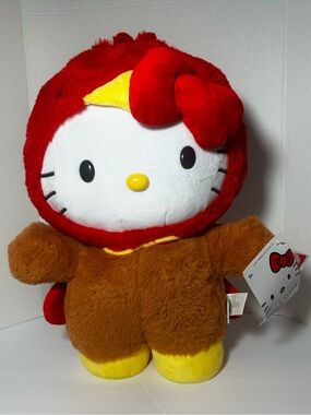 Sanrio Hello Kitty Fall Harvest Autumn Turkey Plush Greeter New with Tags